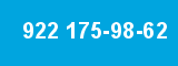 922 175-98-62